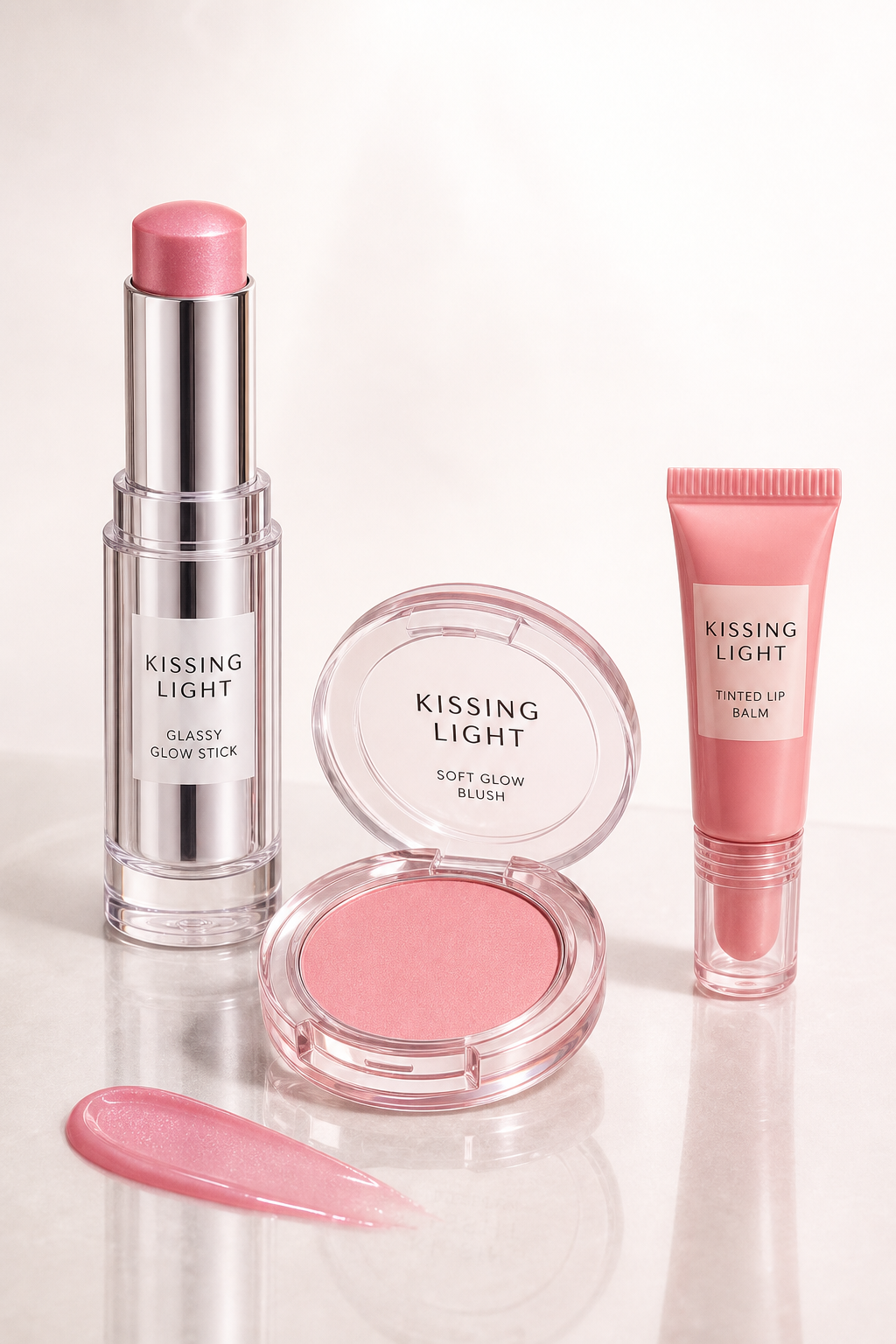 Kissing Light Studio Rosy Glow Blush Stick color 107 Dragonfruit